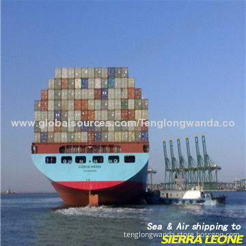 Sea Shipping Service to Freetown of Sierra Leone from Tianjin Xiamen